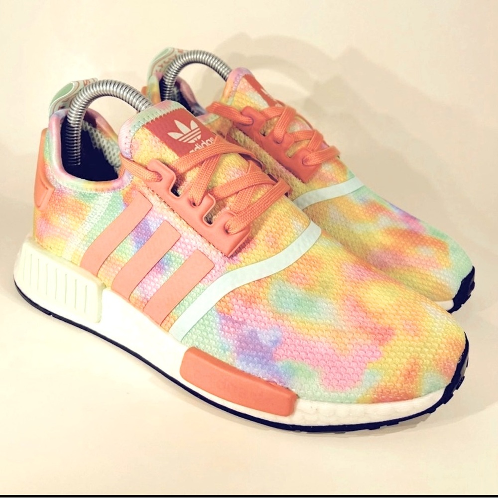Size 8 tye dye NMDs